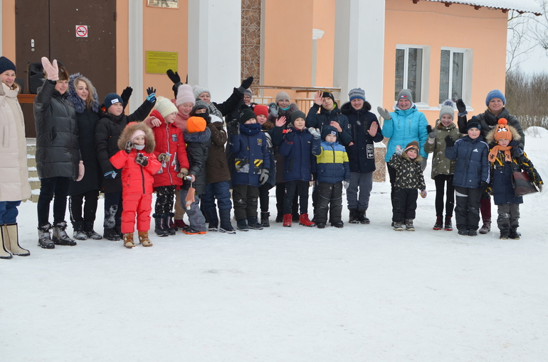 Снежный бум в Первомайском ДК